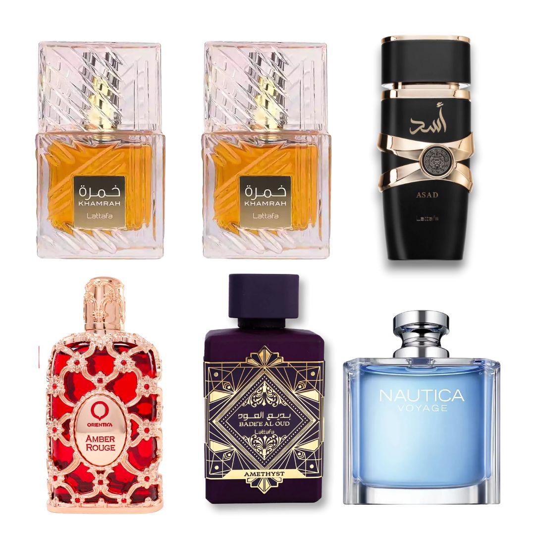 KIT 6 PERFUMES OFERTA SPECIAL INNOVIX